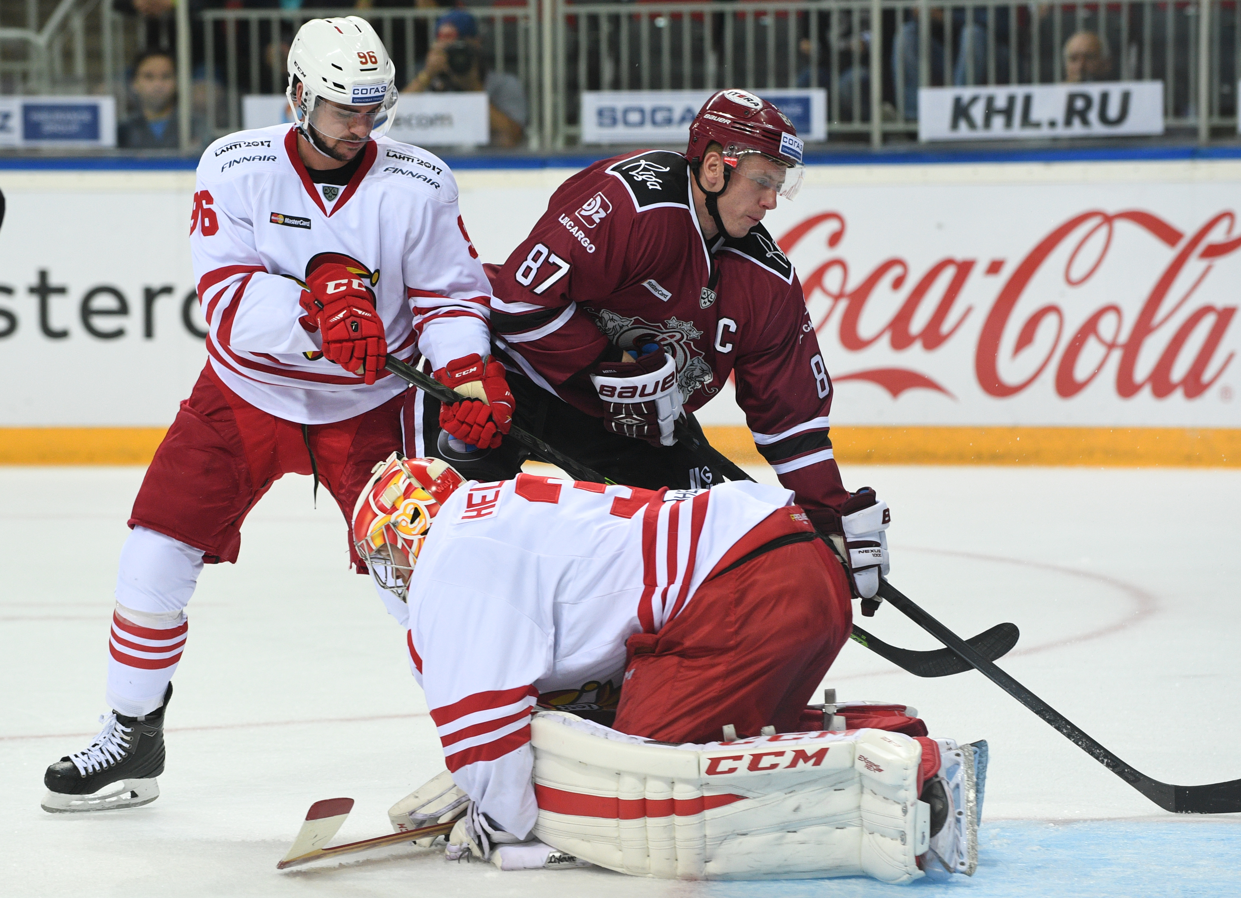 Hokejs, KHL spēle: Rīgas Dinamo - Jokerit - 73