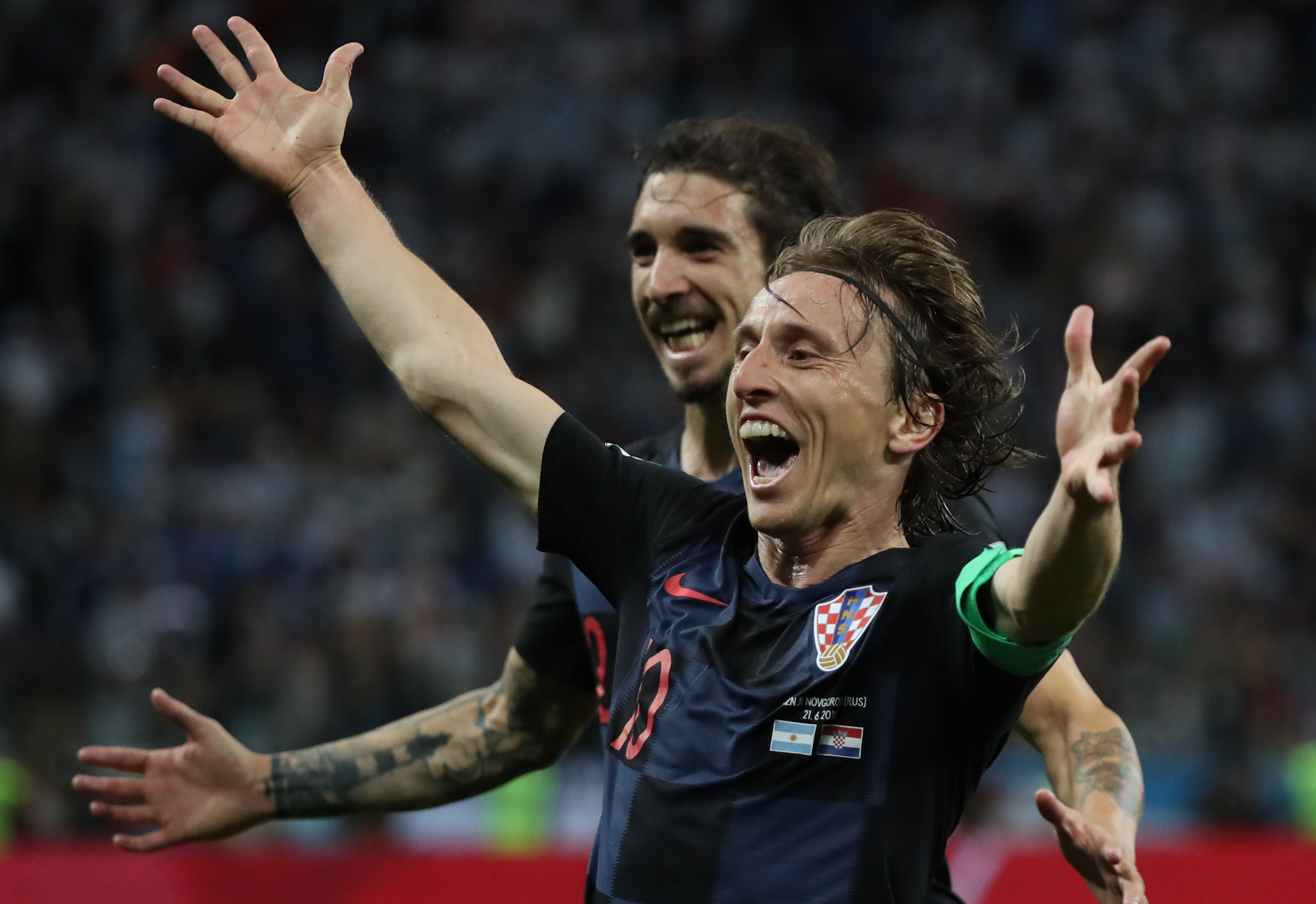 Futbols, Pasaules kauss 2018: Argentīna - Horvātija - 6